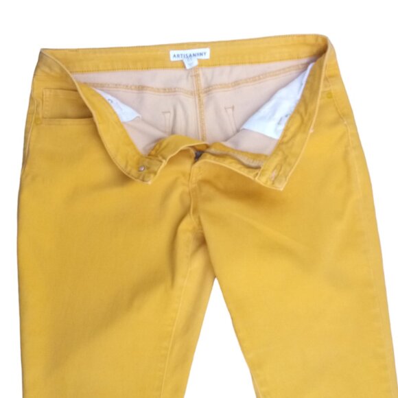 Artisan NY gold jeans size 14 - Picture 6 of 11